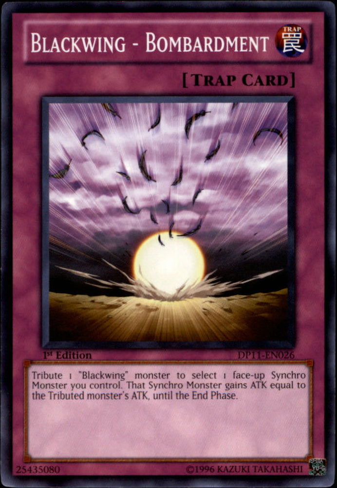 Blackwing - Bombardment [DP11-EN026] Common Yu-Gi-Oh!