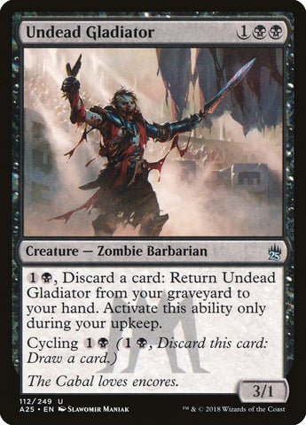 Undead Gladiator [Masters 25] Magic: The Gathering