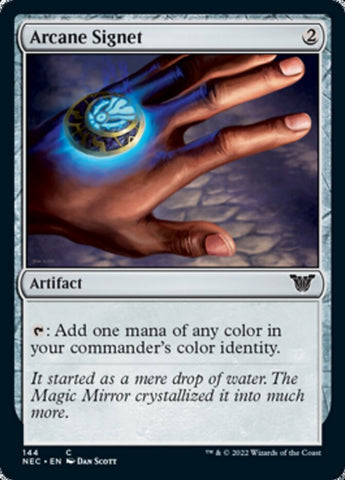 Arcane Signet [Kamigawa: Neon Dynasty Commander] Magic: The Gathering
