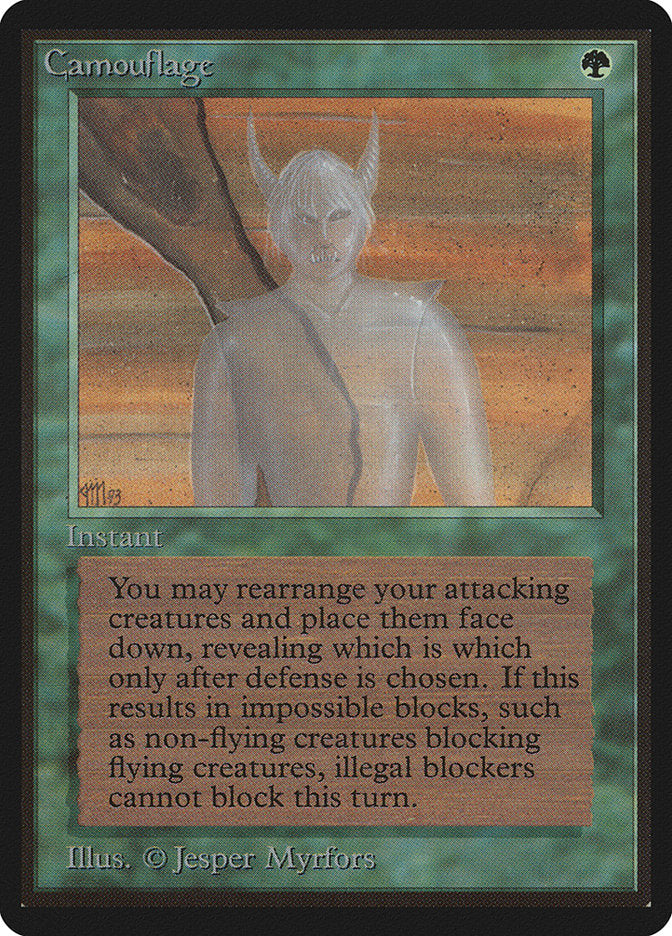 Camouflage [Beta Edition] Magic: The Gathering