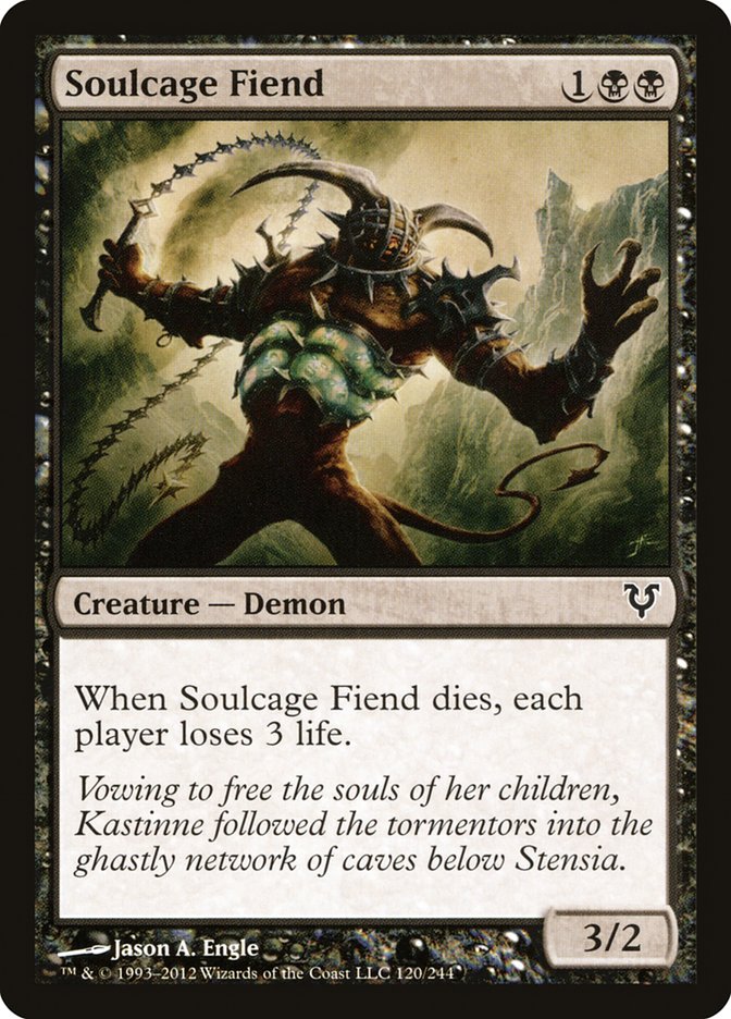 Soulcage Fiend [Avacyn Restored] Magic: The Gathering