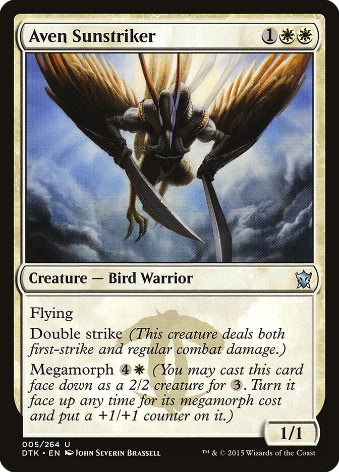 Aven Sunstriker [Dragons of Tarkir] Magic: The Gathering