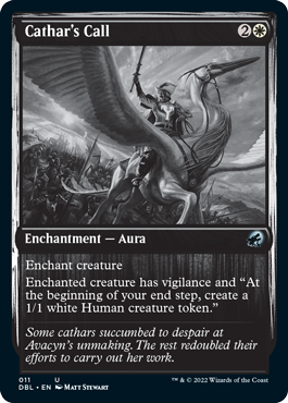 Cathar's Call [Innistrad: Double Feature] Magic: The Gathering