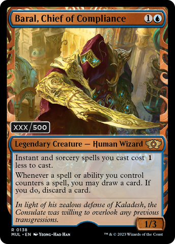 Baral, Chief of Compliance (Serialized) [Multiverse Legends] Magic: The Gathering