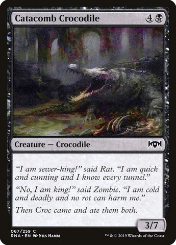 Catacomb Crocodile [Ravnica Allegiance] Magic: The Gathering