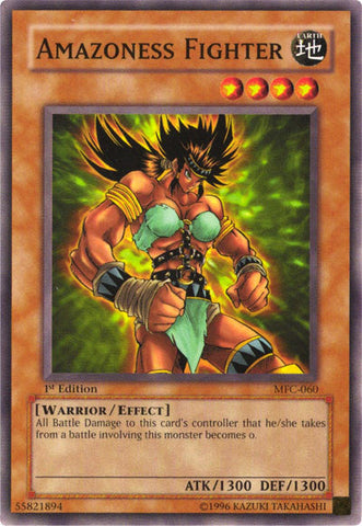 Amazoness Fighter [MFC-060] Common Yu-Gi-Oh!