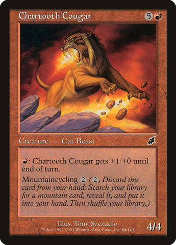 Chartooth Cougar [Scourge] Magic: The Gathering