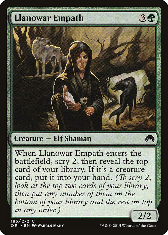 Llanowar Empath [Magic Origins] Magic: The Gathering
