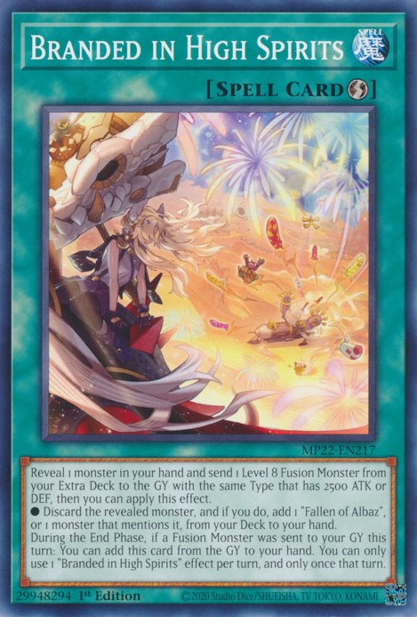 Branded in High Spirits [MP22-EN217] Common Yu-Gi-Oh!