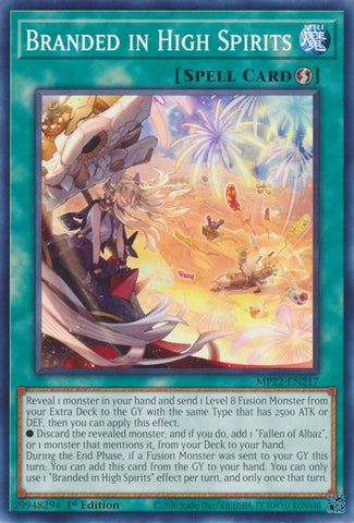 Branded in High Spirits [MP22-EN217] Common Yu-Gi-Oh!