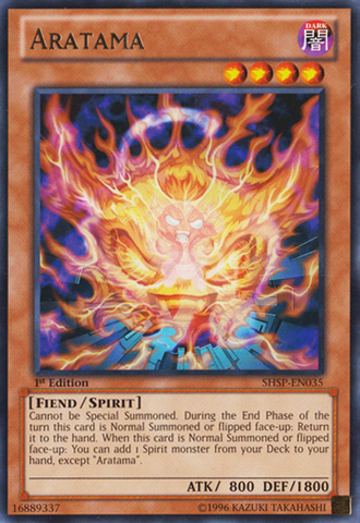Aratama [SHSP-EN035] Rare Yu-Gi-Oh!
