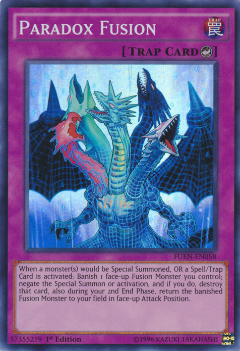 Paradox Fusion [FUEN-EN058] Super Rare Yu-Gi-Oh!