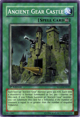 Ancient Gear Castle [SD10-EN023] Common Yu-Gi-Oh!