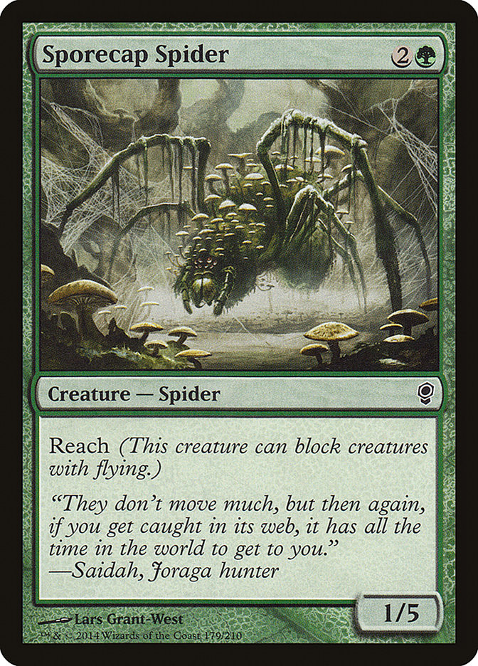 Sporecap Spider [Conspiracy] Magic: The Gathering
