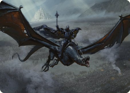 Lord of the Nazgul Art Card [The Lord of the Rings: Tales of Middle-earth Art Series] Magic: The Gathering