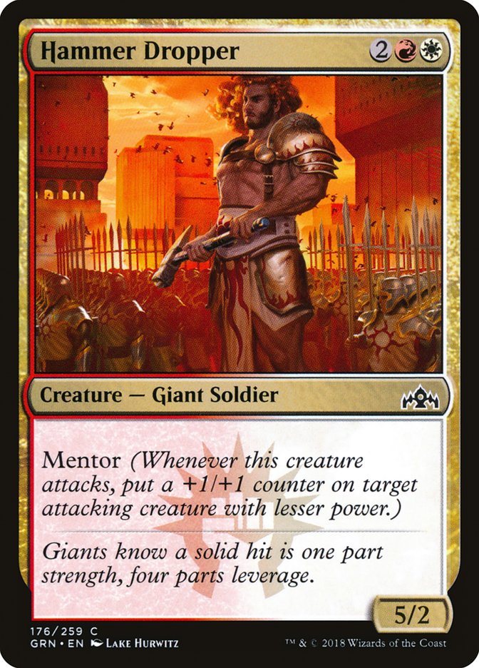 Hammer Dropper [Guilds of Ravnica] Magic: The Gathering