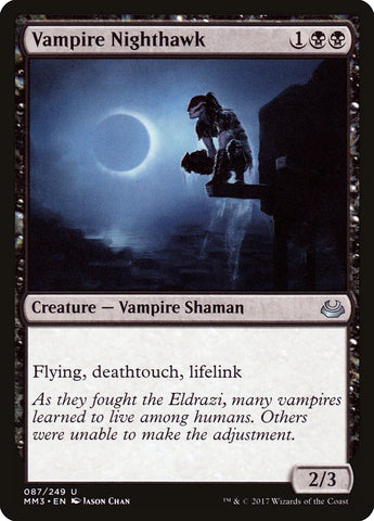 Vampire Nighthawk [Modern Masters 2017] Magic: The Gathering