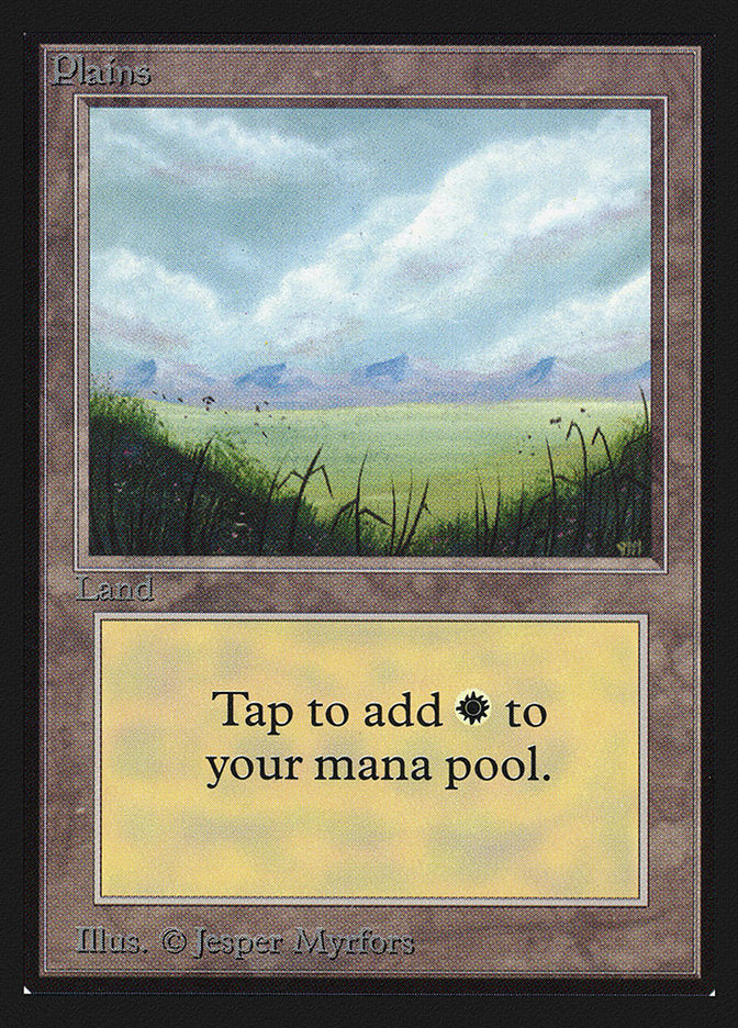 Plains (288) [International Collectors' Edition] Magic: The Gathering
