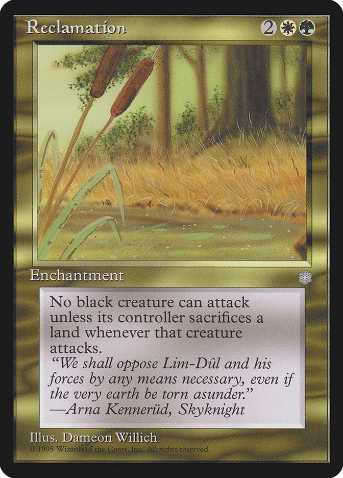 Reclamation [Ice Age] Magic: The Gathering