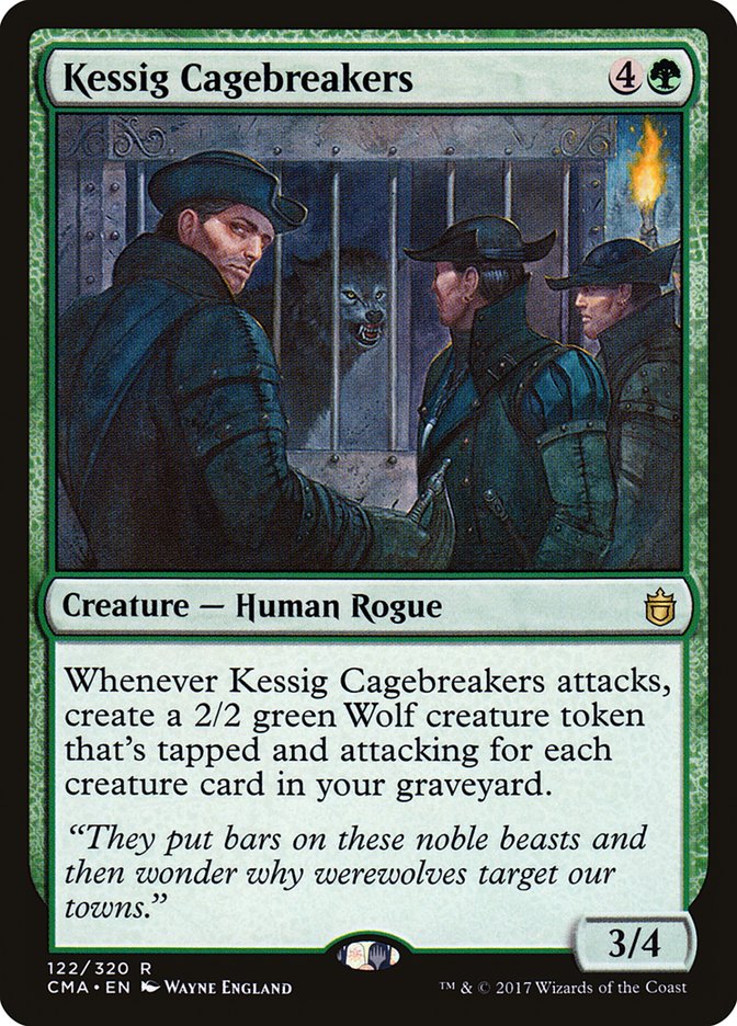 Kessig Cagebreakers [Commander Anthology] Magic: The Gathering