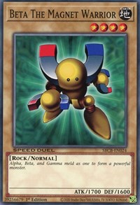 Beta The Magnet Warrior [SBCB-EN024] Common Yu-Gi-Oh!