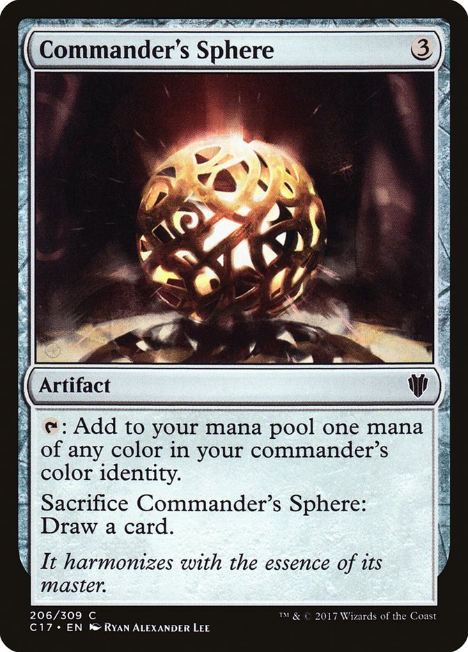 Commander's Sphere [Commander 2017] Magic: The Gathering