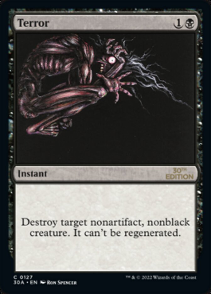 Terror [30th Anniversary Edition] Magic: The Gathering