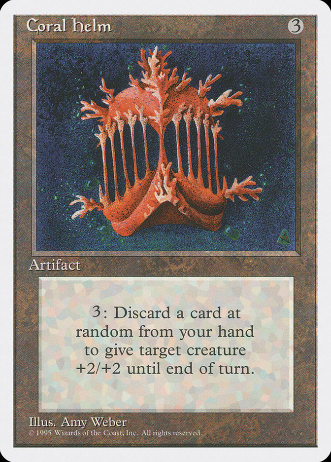 Coral Helm [Fourth Edition] Magic: The Gathering