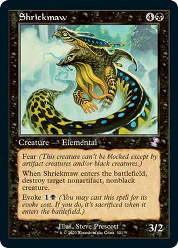 Shriekmaw (Timeshifted) [Time Spiral Remastered] Magic: The Gathering