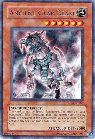 Ancient Gear Beast [DR3-EN187] Rare Yu-Gi-Oh!