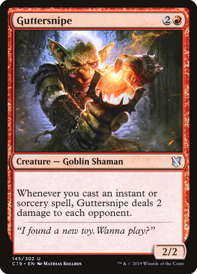 Guttersnipe [Commander 2019] Magic: The Gathering