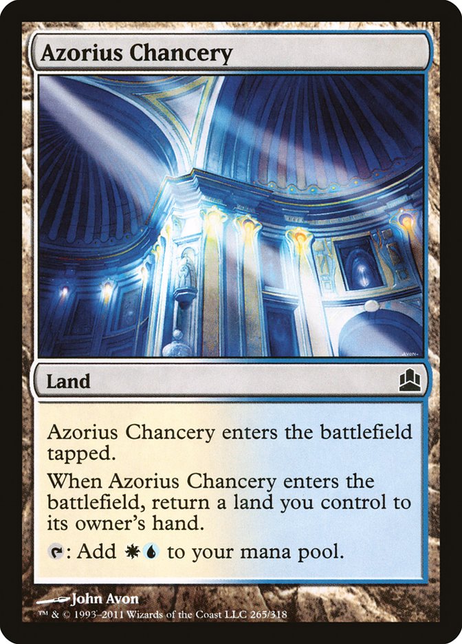 Azorius Chancery [Commander 2011] Magic: The Gathering