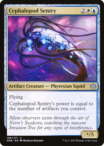 Cephalopod Sentry [Phyrexia: All Will Be One] Magic: The Gathering