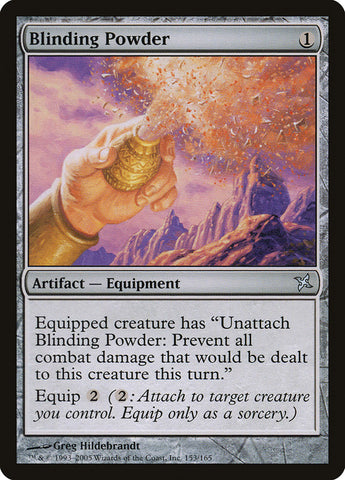 Blinding Powder [Betrayers of Kamigawa] Magic: The Gathering