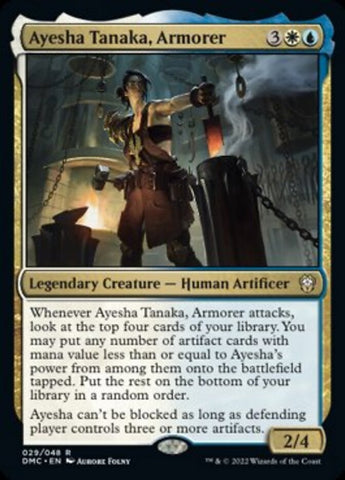 Ayesha Tanaka, Armorer [Dominaria United Commander] Magic: The Gathering