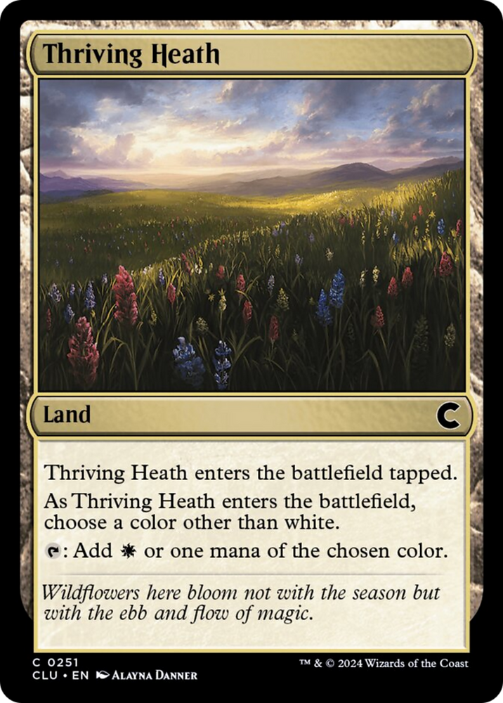 Thriving Heath [Ravnica: Clue Edition] Magic: The Gathering