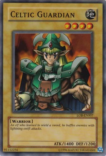 Celtic Guardian [LOB-EN007] Super Rare Yu-Gi-Oh!