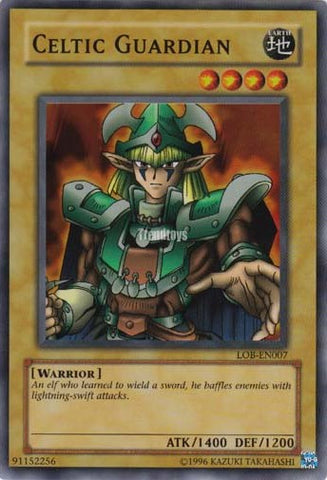 Celtic Guardian [LOB-EN007] Super Rare Yu-Gi-Oh!
