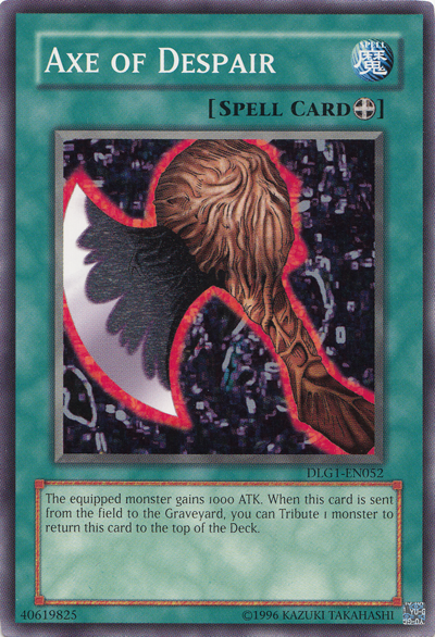 Axe of Despair [DLG1-EN052] Common Yu-Gi-Oh!