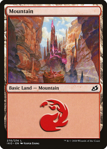 Mountain (270) [Ikoria: Lair of Behemoths] Magic: The Gathering
