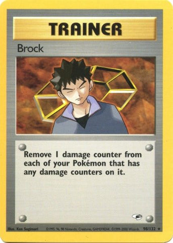 Brock (98/132) [Gym Heroes Unlimited] Pokémon