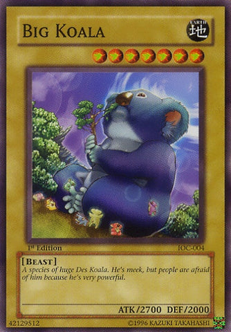 Big Koala [IOC-004] Common Yu-Gi-Oh!