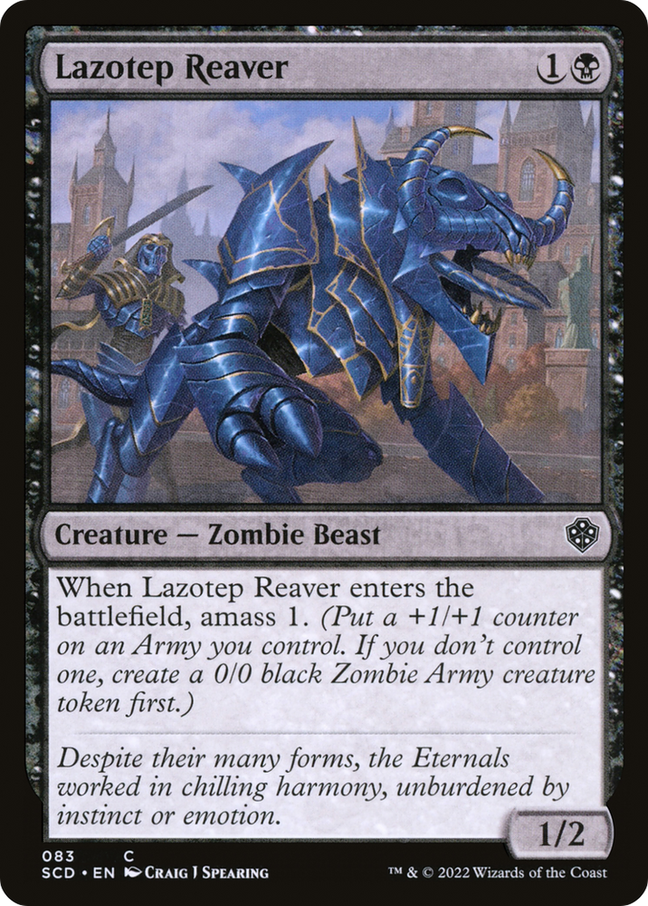 Lazotep Reaver [Starter Commander Decks] Magic: The Gathering