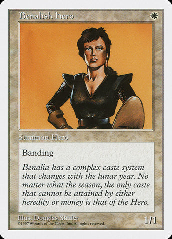 Benalish Hero [Fifth Edition] Magic: The Gathering