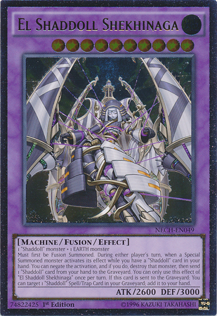 El Shaddoll Shekhinaga [NECH-EN049] Ultimate Rare Yu-Gi-Oh!