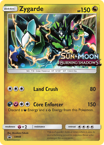 Zygarde (SM48) (Prerelease Promo) [Sun & Moon: Black Star Promos] Pokémon