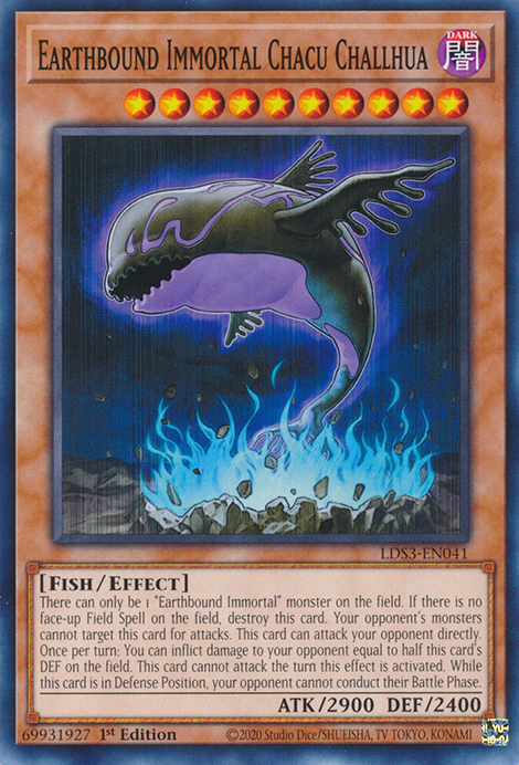 Earthbound Immortal Chacu Challhua [LDS3-EN041] Common Yu-Gi-Oh!