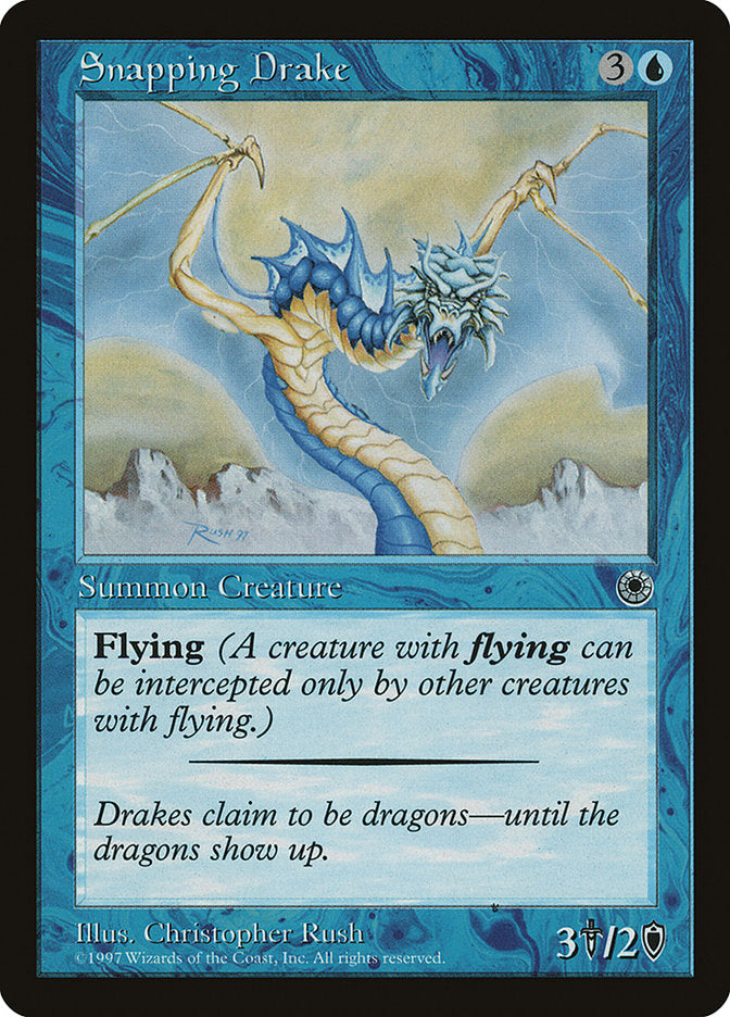Snapping Drake [Portal Demo Game] Magic: The Gathering