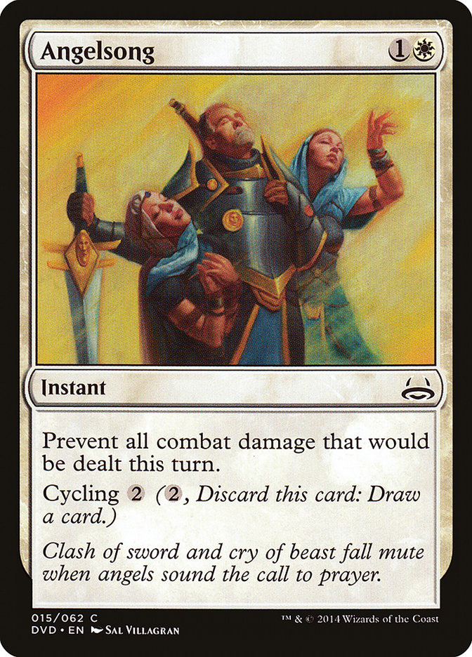 Angelsong (Divine vs. Demonic) [Duel Decks Anthology] Magic: The Gathering