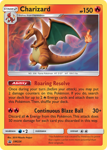 Charizard (SM226) [Sun & Moon: Black Star Promos] Pokémon